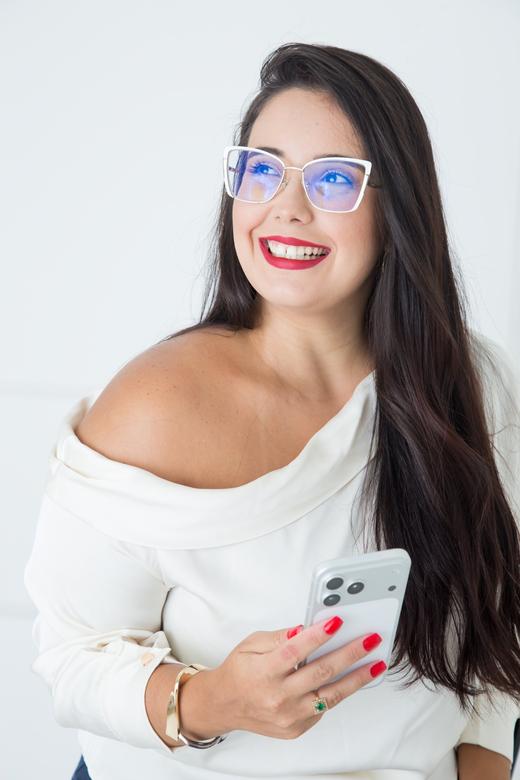 Anna Carolina com paciente
